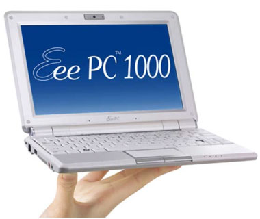 ASUSTeK社「Eee PC 1000H-X」