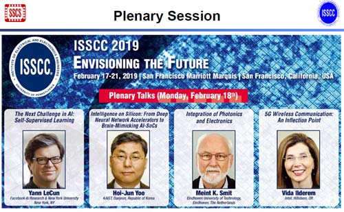 図ISSCC 2019 Plenary Session