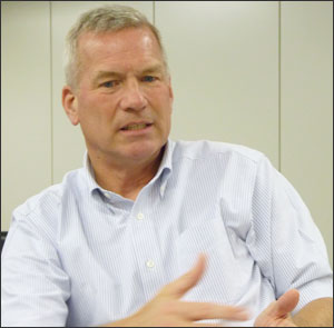 図 SEMATECH International Operations担当VP Scott Kramer