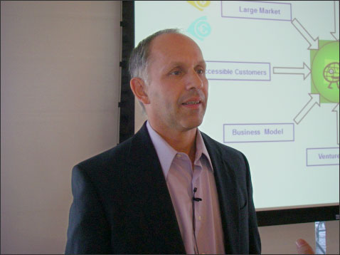図1 APEX Venture Partners社ジェネラルパートナーのArmando Pauker