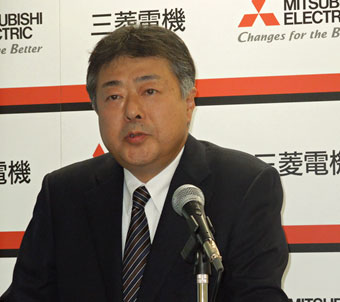 図1 菱電機社会システム業本霙后‐執行役の池高弘