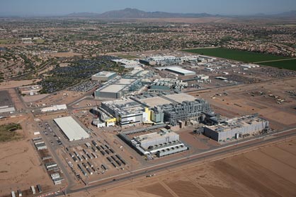 図1 Intelが7nm工場の建設を予定しているアリゾナΕ船礇鵐疋藕場 出Z:Intel