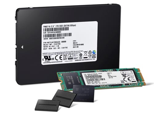 図1 Samsungの64層3D-NAND 出Z:^真提供Business Wire