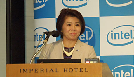 図1 インテル社代表D締役社長の江田麻子(hu━)