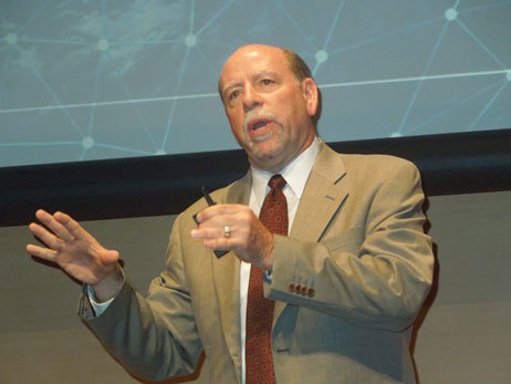 図1 ウィンドリバー日本法人の社長、Michael Krutz