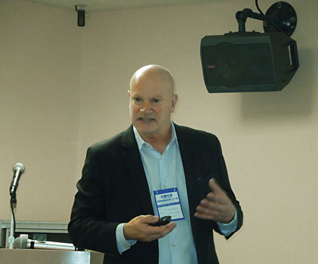 図1 ON Semiconductor Intelligent Sensing Group, Industry Solutions, VP & General ManagerのHerb Erhardt