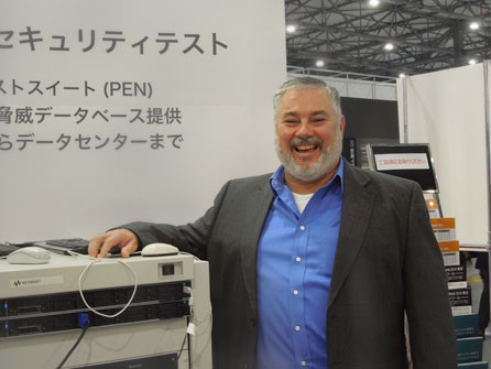 図2 KeysightのATI Research CenterのシニアディレクタであるSteve McGregory(hu━)