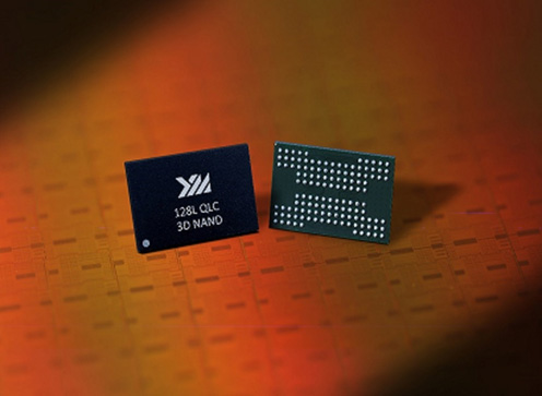 図1 YMTCが開発した128層、QLCの3D-NANDフラッシュ 出Z:YMTCのホームページ