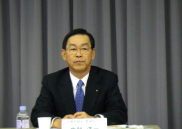 東B応化工業 代表D締役社長の中洋k