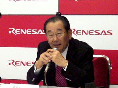 ルネサステクノロジの伊藤達会長兼CEO