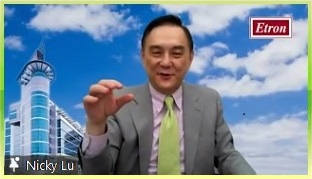 図1 Etron 会長兼CEOのNicky Lu