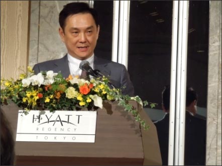 図1 イートロンの会長兼CEOであるNicky Lu