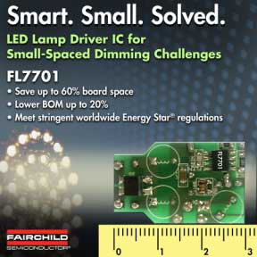 図1 PFC内鼎芭率0.98を達成するFL7701 出Z:Fairchild Semiconductor
