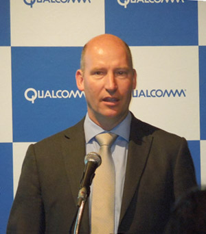 図1 Qualcomm音m・音楽靆腓離轡縫VP兼ジェネラルマネージャーのAnthony Murray