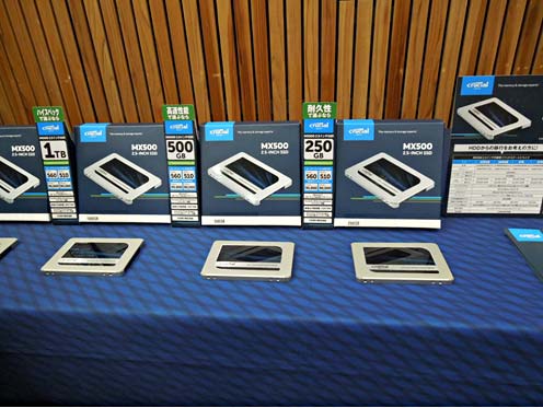 図: Micron Crucial MX500