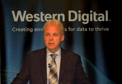 図1 Western Digital CTOのMartin Fink