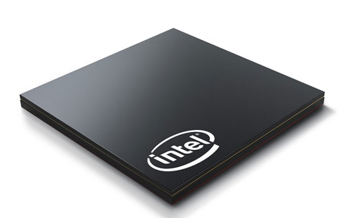 図1 ICパッケージサイズ12mm角のPC向け3次元ICプロセッサ 出Z:Intel