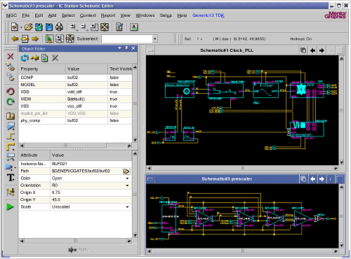 図1 Pyxisv路図入画C 出Z:Mentor Graphics