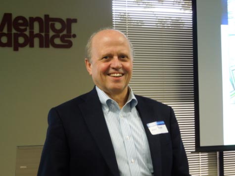 図1 Mentor Graphics CEOのWalley Rhines