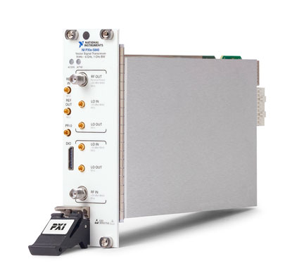 図1 バンド幅1GHzと広い5G通信/802.11ax向けR定_ 出Z:National Instruments