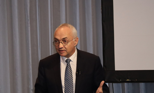 図1 imecのCEOであるLuc Van Den Hove