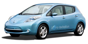 日O動Zが8月2日に発表した電気O動Z「リーフ」