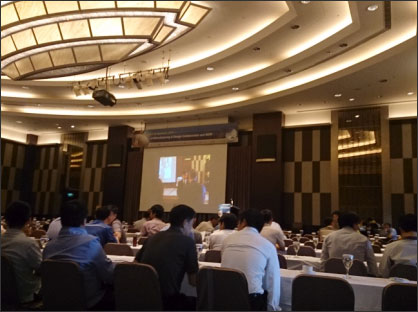 図1 21vISSM/e-Manufacturing & Design Collaboration Symposium (eMDC)会場
