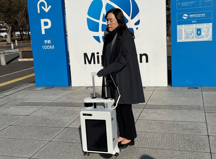 盲vに福音、O(p┴ng)案内ロボットを日本科学未来館などが実証実xへ 盲vに福音、O(p┴ng)案内ロボットを日本科学未来館などが実証実xへ